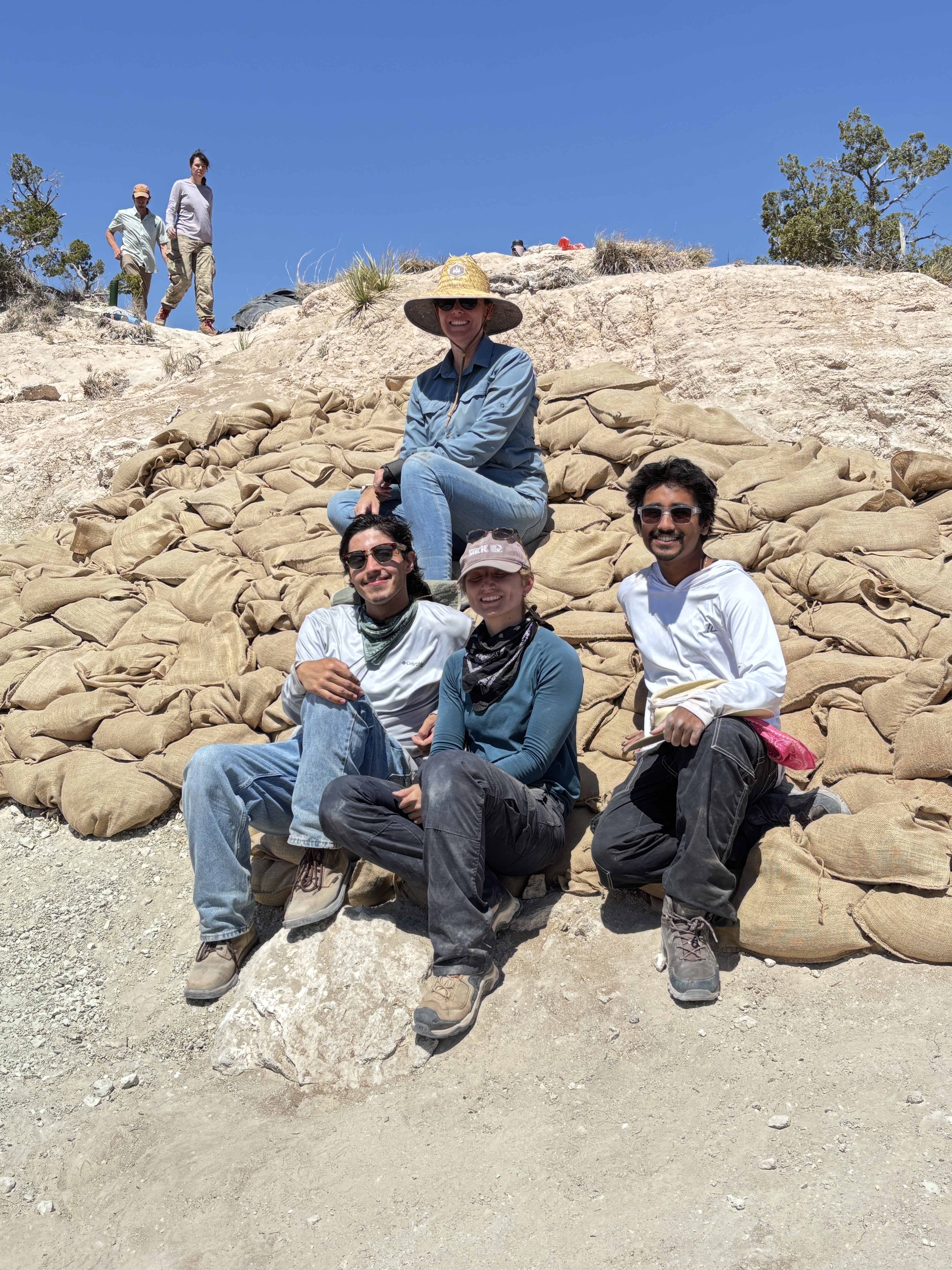 Lubbock Lake Landmark field crew